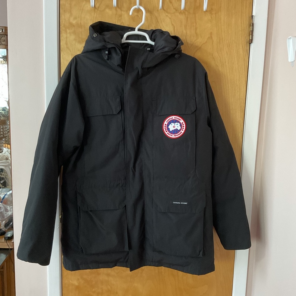 Canada Goose Black Langford Parka Jacket